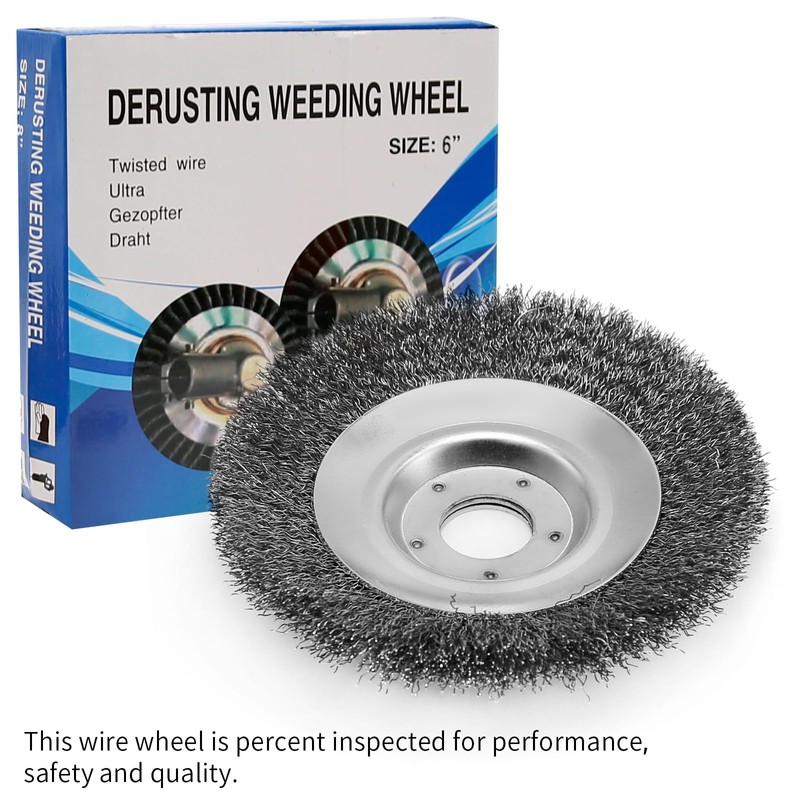 Weed Brush for Grass Trimmer, Professional Trimmer Weed 150 mm