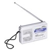 Mini AM FM Radio Manual Operation Easy Adjustment Memory Function