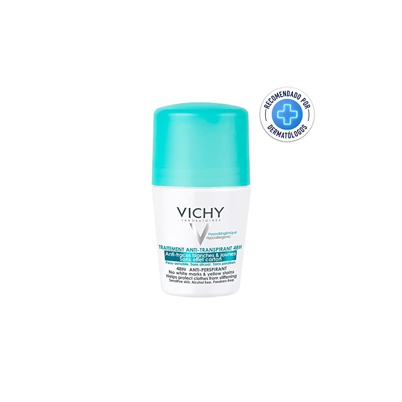 Vichy Desodorante Anti Transpirante Manchas Roll 48h Deos 50ml