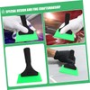 GRIRIW Pp Material Car Wrapping Tool Kit Film Scraper Squeegee
