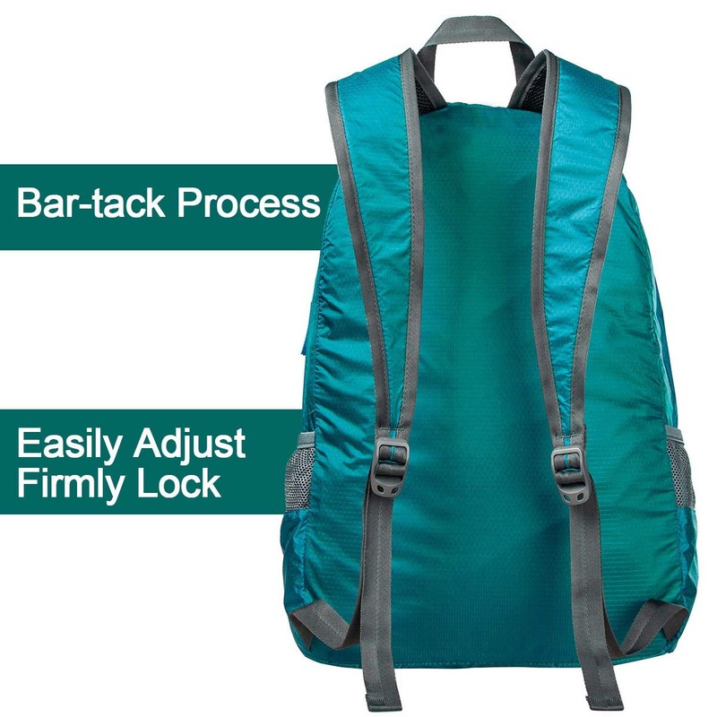 G4Free Small Foldable Ultralight Waterproof Backpack for Camping Hiking Cycling