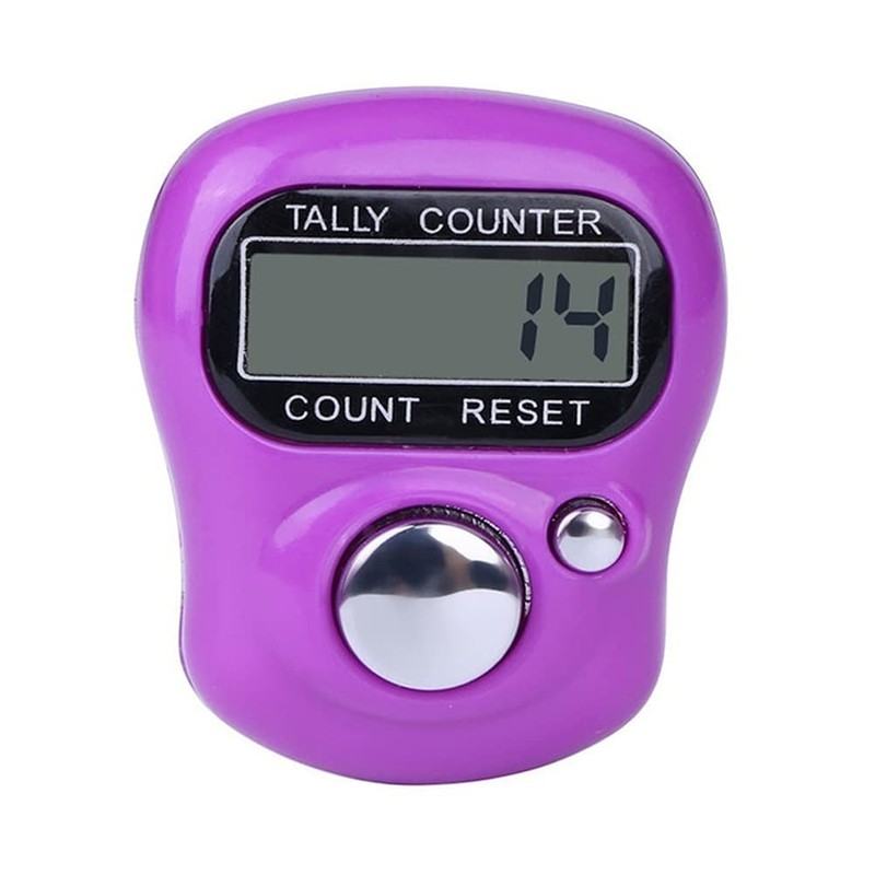 ASDSH Small Number Counter Finger Counter Digital LED Mini Resettable