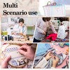 8 Pcs A3 Sew Project Bags for Quilting, Mesh Sewing