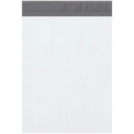 Aviditi Poly Mailer Envelopes, 10" x 13", White, Self-Seal Without Tear Strip, Waterproof and Puncture Resistant, For Packing, Mailing, and Shipping, Pack of 1000