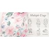 Terriboo Newborn Floral Print Blanket Baby Stretch Wrap Swaddle Blanket