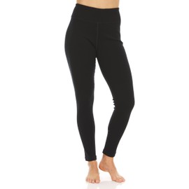 Minus33 Merino Wool Juneau Women's High Rise Expedition Leggings Black Large