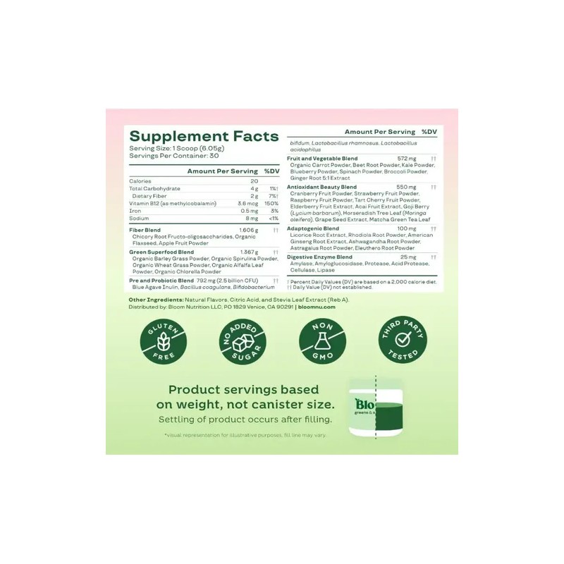 Bloom Mezlca De Verduras 145 Grs Sfn Fresa Kiwi
