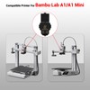 2 Pack A1 Mini/A1 Hotend Print Head Upgrade Extruder Replacement