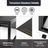 Reptiles Terrarium Stackers,36" L x 18" W Space Saving Stacker
