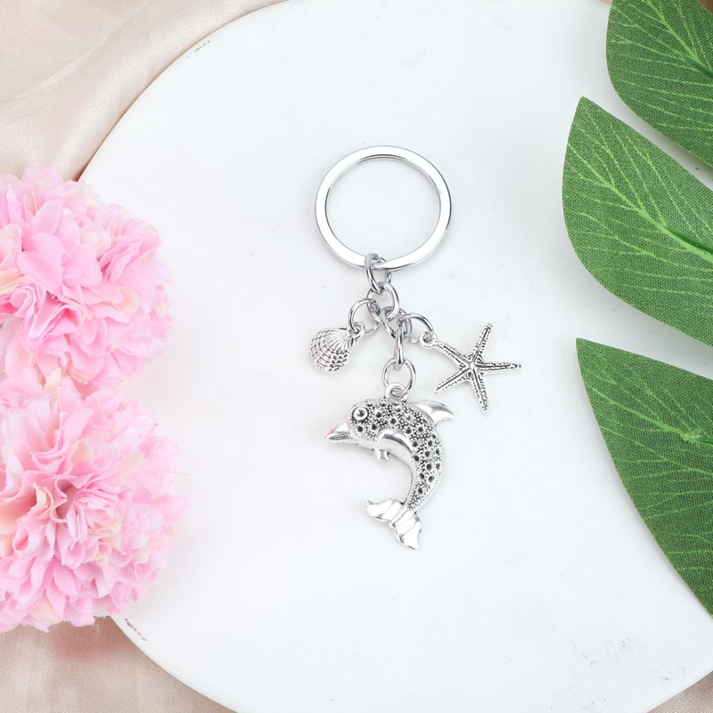 OBEISN Modern Stainless Steel Keyring for Men and Women, Stylish