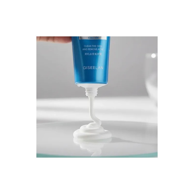 Crema Limpiadora Facial Reductora De Espinillas Y Acné