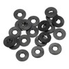 PATIKIL M6 Rubber Flat Washers 20pcs 6mm Inner Diameter 13mm