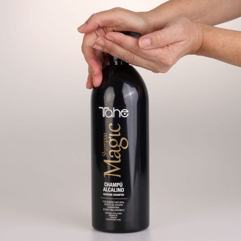 Tahe Shampoo Magic Alcalino 0% Sulfatos Parabenes Tiazolinonas 1000ML