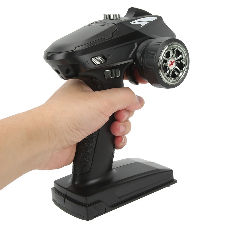 RC Transmitter Black 2.4G 6CH Sensitive Remote Controller With Receiver