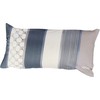 Joop! Mako Satin Bed Linen Cornflower Stripes, 40x80 cm