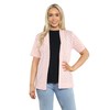 Loxdonz Women's Classic 3/4 Sleeve Shrug Cardigan for Dresses Open