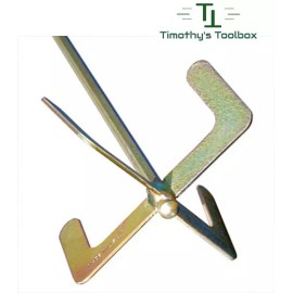 Advance BR716 Boomerang Drywall Mud Mixer with Pail Saver Tip, 28"