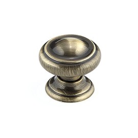Richelieu Hardware - BP8632AE - Traditional Metal Knob - 8632 - Antique English  Finish