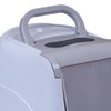 Flip Cat Litter Tray L Grey Beige - Bottom Tray