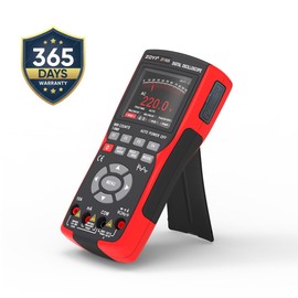 ZOYI ZT-702S Digital Oscilloscope Multimeter, 9999 Counts, True RMS, AC/DC Volt and Amp Meter750V/1000V, 10A Current,Temperature -20℃~1000℃, 1MHz Frequency, Auto-Ranging