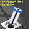 Ctyjia Odour Trap Shower Core, Shower Floor Drain Backflow Preventer,
