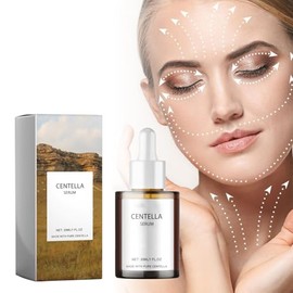 Suero Facial de Centella Asiática | Hidratante Intenso con Ácido Hialurónico y Niacinamida | Reduce Rojeces + Repara Barrera Cutánea | Piel Sensible o Dañada | 30 ml (1 PCS)