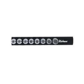 Koken RS3010MZ/8-L50 Z-EAL 3/8 (9.5 mm) SQ. Hex Bit Socket Rail Set, Total Length: 2.0 inches (50 mm), Set of 8