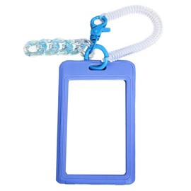 G Trigger Pressed Color Trading Card Case Anime Card Case Correct Book Trading Card Holder Korean Miscellaneous Goods Blue