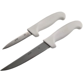 Rite Farm Products 2 PIECE POULTRY PROCESSING & BUTCHER KNIFE SET CHICKEN QUAIL DUCK TURKEY KNIVES