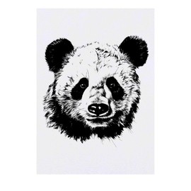 'Panda' Temporary Tattoo - Water Resistant, Skin-Safe, Non-Toxic Transfer (TO00061429)