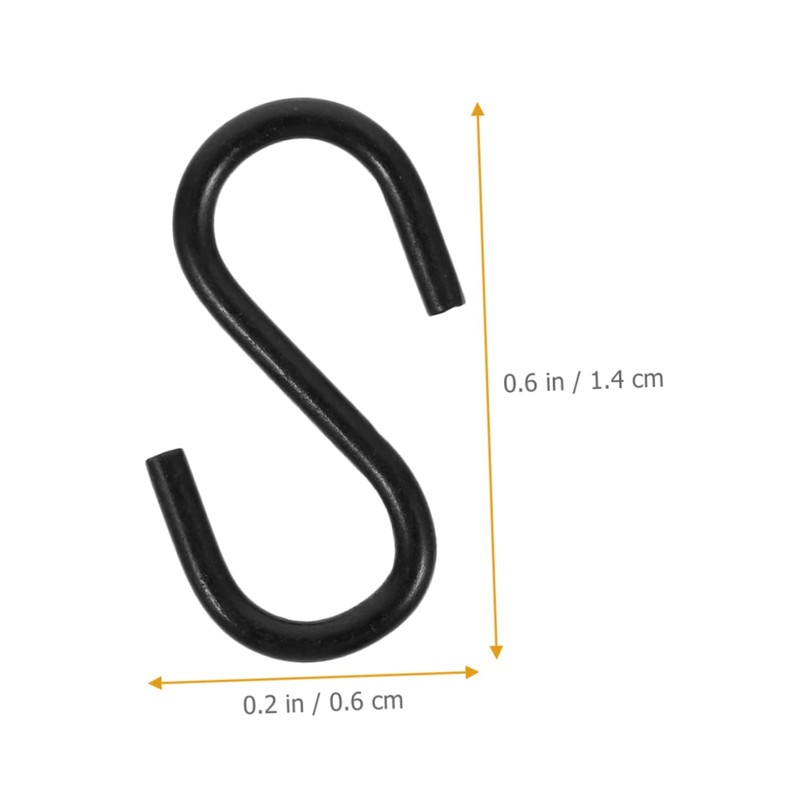 BESPORTBLE 250pcs Shaped Hook Hat Hangers Mini Clothes Rack Heavy