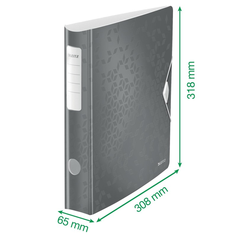 Leitz 180° Active WOW Quality Folder, A4, Slim, Rounded Spine,
