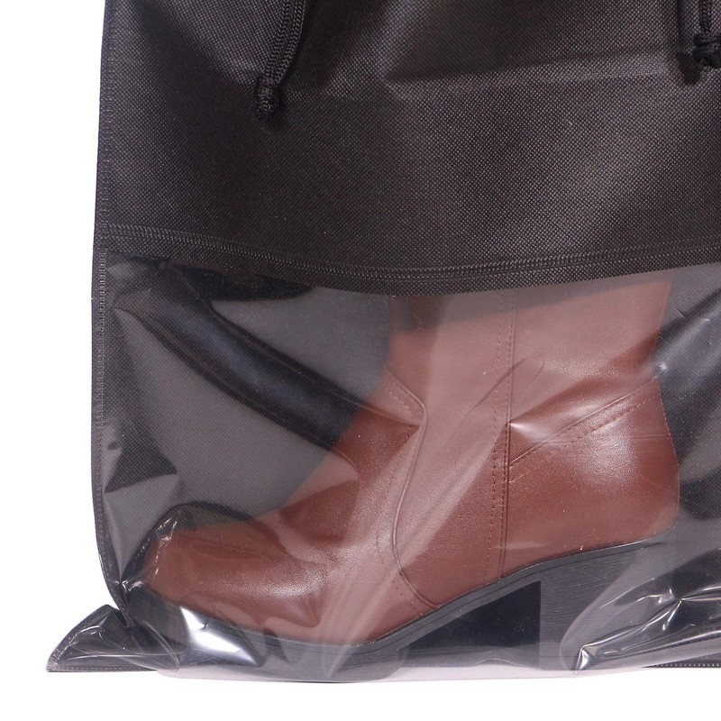 DIOMMELL 12 Pack Tall Boot Bags for Travel Non-Woven with