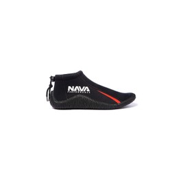 Nava Performance Low-Cut 3mm Neoprene Wetsuit Boots Shoes - Black - Unisex - Footwear Size - 8
