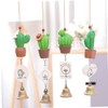 VILLFUL Polished Brass Hand Call Bell 20pcs Decorative Bells for