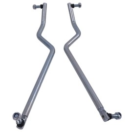 LSSOCH LH & RH Adjustable Steering Drag Link Tie Rod GY20491 GY20492 Compatible with JD G110 L100 L105 L107 L108 L110 L111 L118 L120 L130 Includes 4 Locknuts