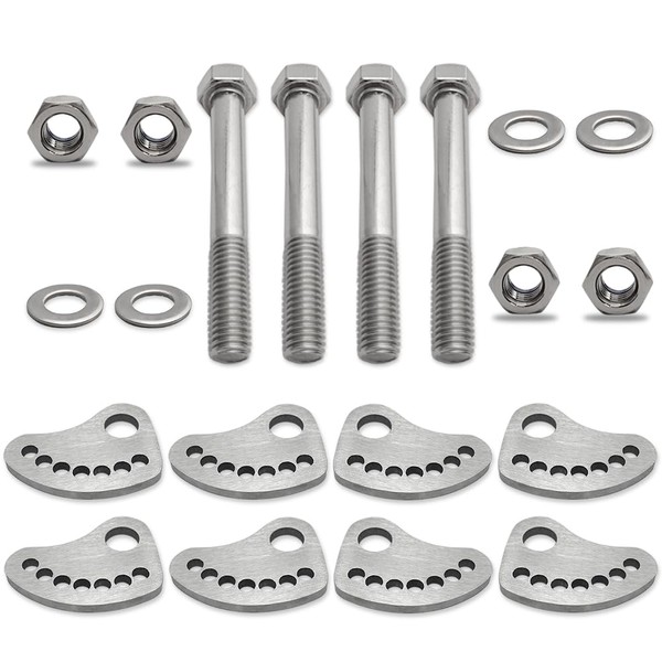 GOLKNHA 4 PCS 304 Stainless Steel Camber Lock Alignment Fix