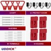 Uddick 4PCS 350A 2/0 Gauge Battery Cable Quick Connect/Disconnect Connector