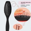 FFWTPY Clip-In Extensions for Women and Comb Set Ponytail Hairpiece