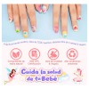 Set De Uñas Postizas Aliver 144pcs Para Niñas 3-12 Años