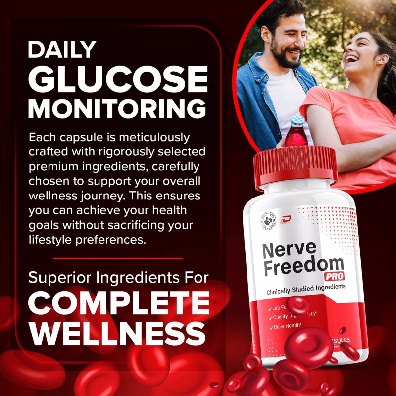 Nerve Freedom Pro (3 Pack) Nerve Freedom Pro Capsules –