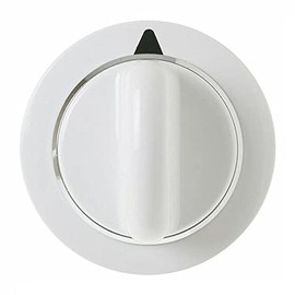 HASMX WE1M654 Dryer Time Control Knob Replcement Part for Sears GE General Electric Hotpoint Dryers, Replaces Part Numbers AH263963, AP2038859, PS263963, PS263964, TJDW157, WD08X0195, White (1-Pack)