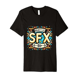 Relax It's Just SFX Makeup Artist Work Movie Film - Premium T-Shirt