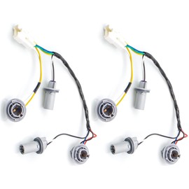 Tail Lamp Holder and Wiring Harness Compatible with Hyundai Sonata 2011 2012 2013 2014, Exterior, Rear Replace OEM 92450-3Q000 92450 3q000