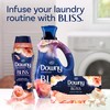 Downy Infusions Mega Dryer Sheets, Laundry Fabric Softener, BLISS, Amber