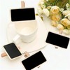 Pack of 25 Mini Chalkboards for Writing on Woods, Mini