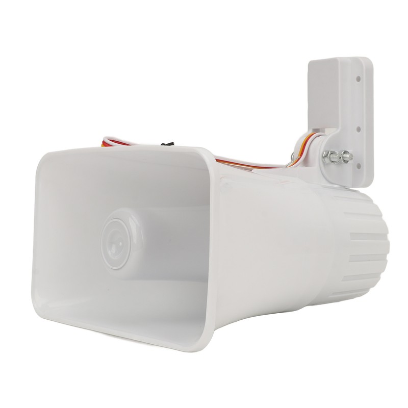 Electric Security Ring Siren Dual Tone Wired Alarm Siren Horn