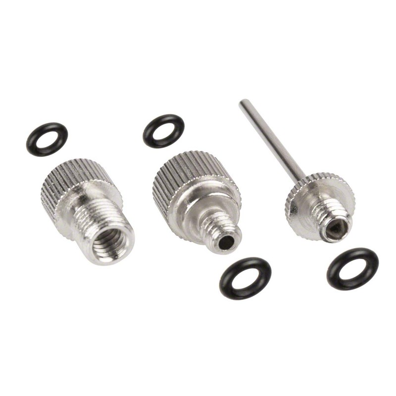 Sport-Tec Universal valve set, 5 pieces, 1 x needle valve,