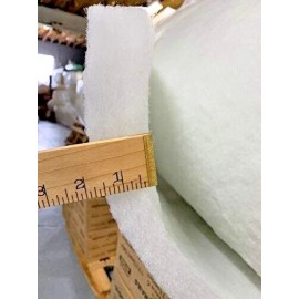 Galaxy Supply Inc. Bonded Dacron Polyester Batting, 1-1/4" x 30". Note:  Thickness Is Before Vacuum - 20 Yards