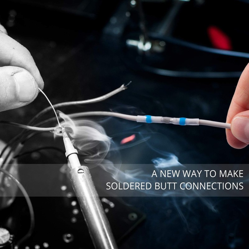 Wirefy 120 PCS Solder Seal Wire Connectors - Heat Shrink